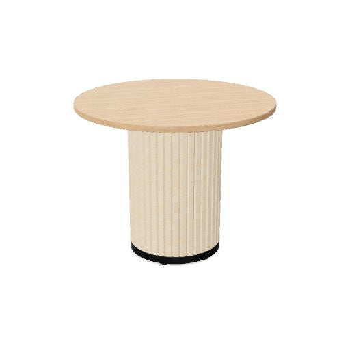 PARTHOS Beistelltisch | Ø700 mm, Säulen-Gestell