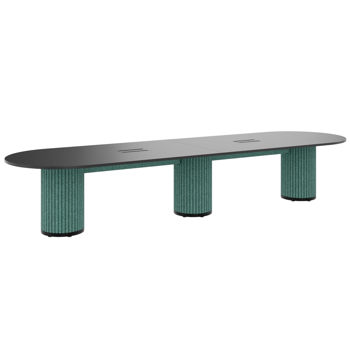 PARTHOS Konferenztisch | 6-12 Sitzplätze, optionale Stromversorgung