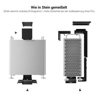 XENA PC-Halterung | Stufenweise verstellbar, rotierbar