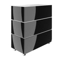 PERLA SMALL Empfangstheke | 1060 x 1130 mm, integrierter Stauraum, optional LED-Beleuchtung - 11 Thumbnail Image