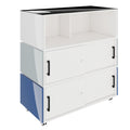 PERLA SMALL Empfangstheke | 1060 x 1130 mm, integrierter Stauraum, optional LED-Beleuchtung - 5 Thumbnail Image