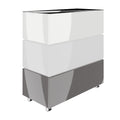 PERLA SMALL Empfangstheke | 1060 x 1130 mm, integrierter Stauraum, optional LED-Beleuchtung - 9 Thumbnail Image
