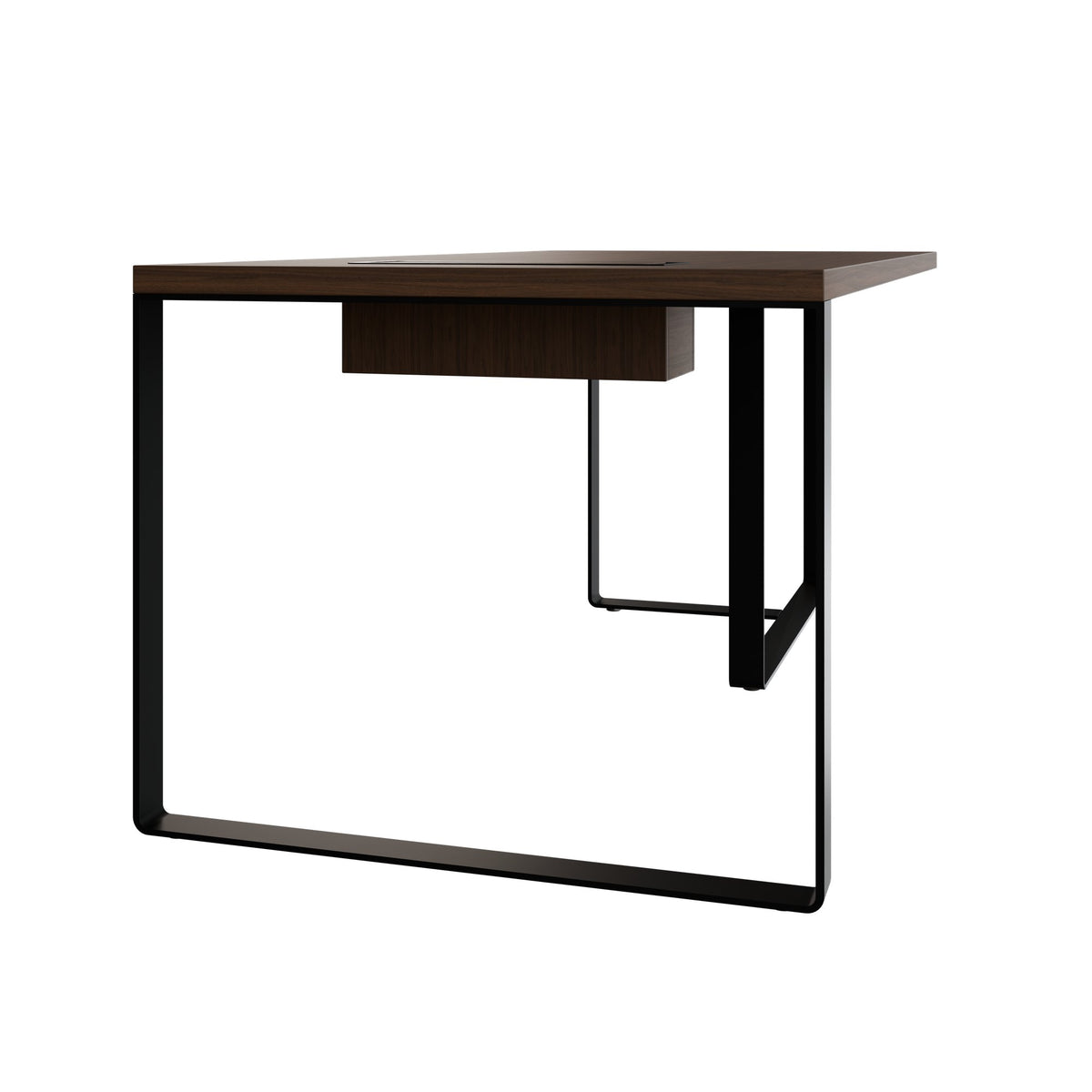 PLANA Chefschreibtisch | 1800-2200 x 750 mm, Melamin oder Echtholzfurnier