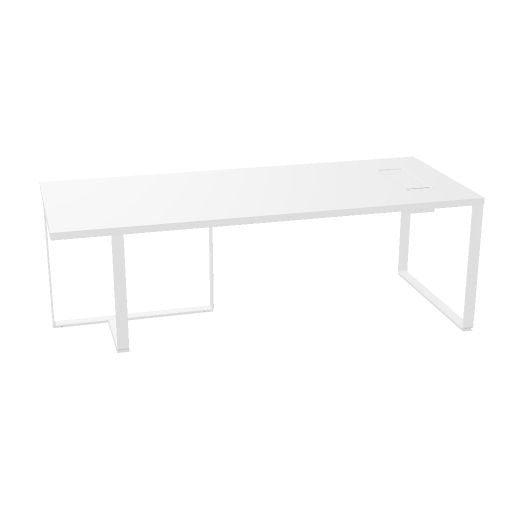 PLANA Chefschreibtisch | 1800-2200 x 750 mm, Melamin oder Echtholzfurnier