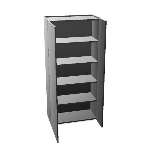 PLANA Flügeltürenschrank | 5OH, 900 x 1942 mm