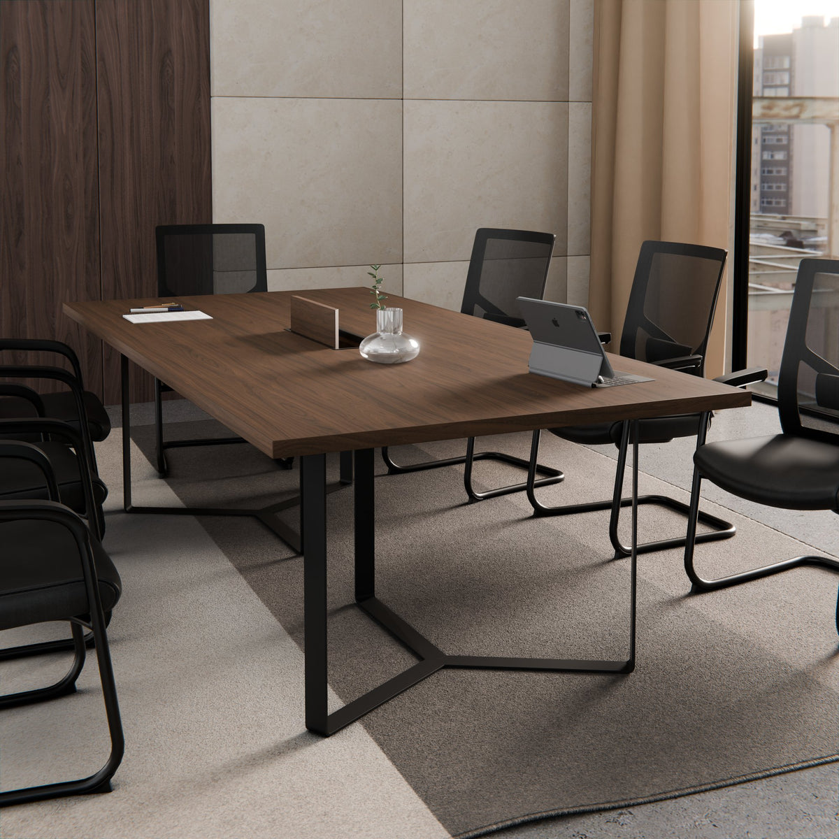 PLANA Konferenztisch | 2400-4200 x 750 mm (8-14 Personen) - 2 Lightbox Main Image