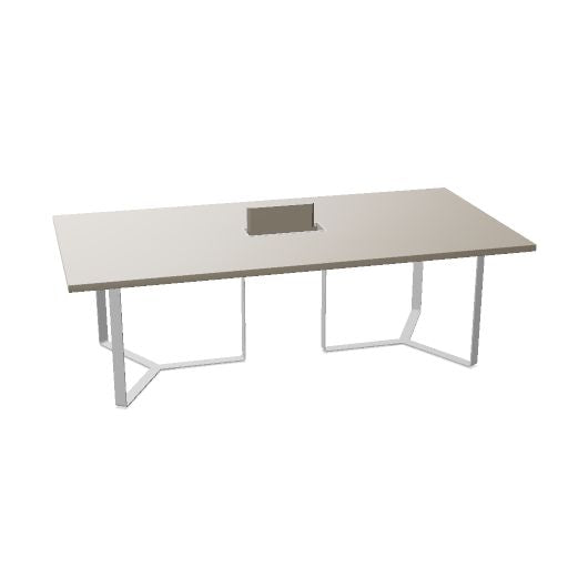 PLANA Konferenztisch | 2400-4200 x 750 mm (8-14 Personen)
