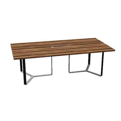 PLANA Konferenztisch | 2400-4200 x 750 mm (8-14 Personen)