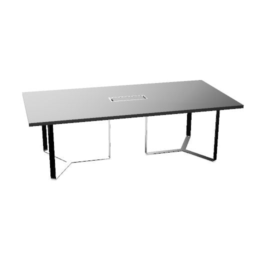PLANA Konferenztisch | 2400-4200 x 750 mm (8-14 Personen)
