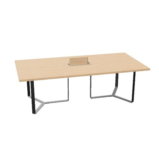 PLANA Konferenztisch | 2400-4200 x 750 mm (8-14 Personen)