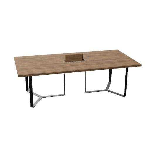 PLANA Konferenztisch | 2400-4200 x 750 mm (8-14 Personen)