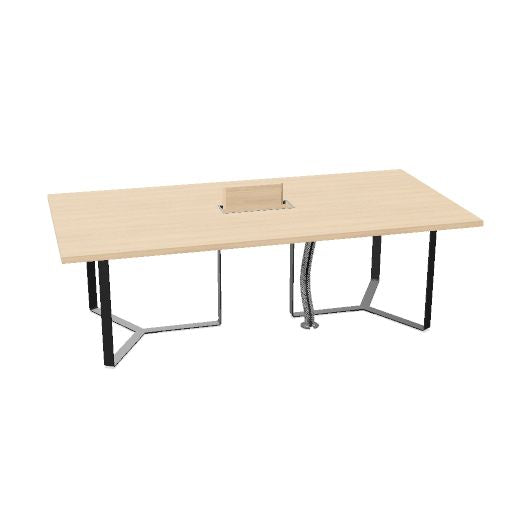 PLANA Konferenztisch | 2400-4200 x 750 mm (8-14 Personen)