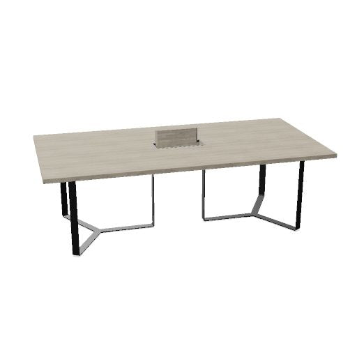 PLANA Konferenztisch | 2400-4200 x 750 mm (8-14 Personen)