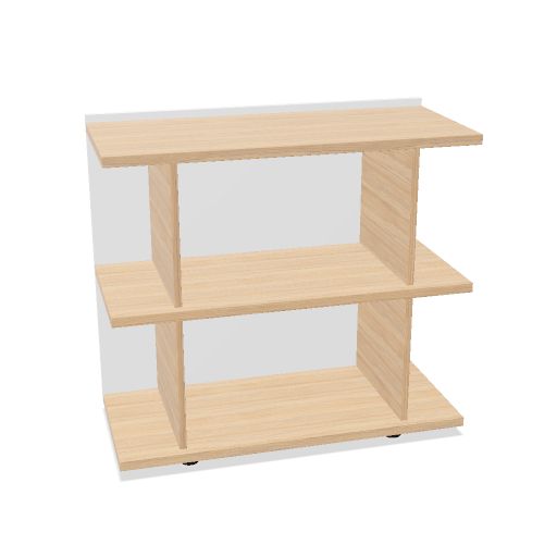 PLANA Regalschrank | 2OH, 900 x 814 mm