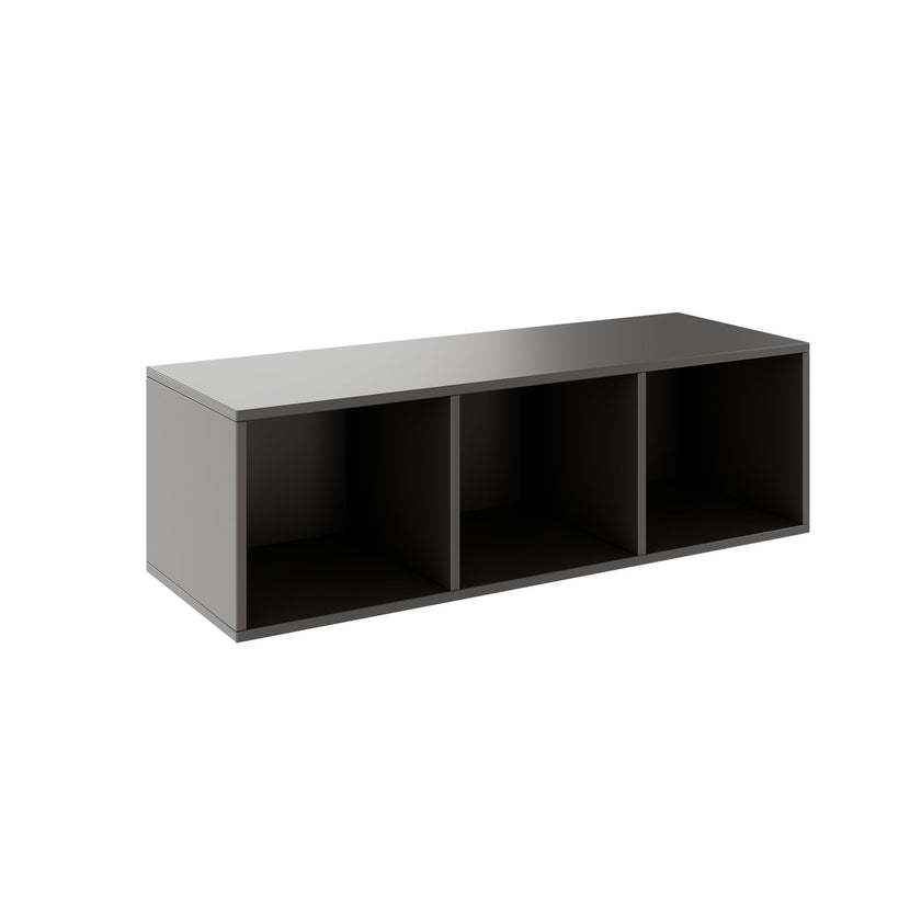 PRO Scaffale di configurazione | 1 OH, 800 - 1600 x 370 mm, corpus incollato, grafite