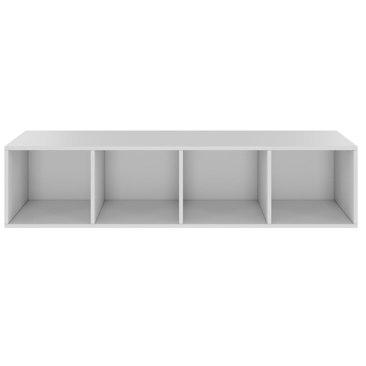 PRO Top shelf unit | 1 OH, 800 - 1600 x 370 mm, glued корпус, gray  - 3 Lightbox Main Image