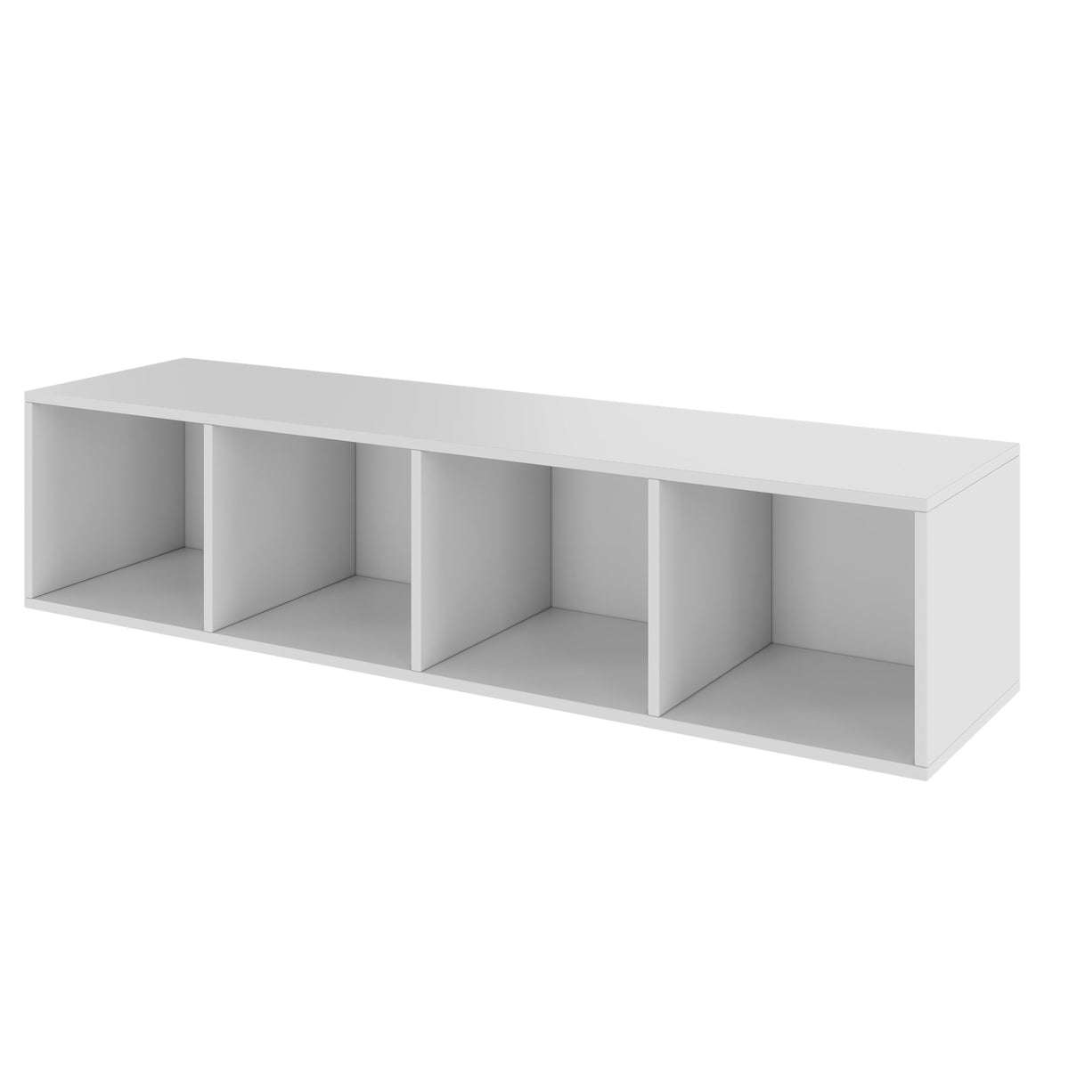 PRO Top shelf unit | 1 OH, 800 - 1600 x 370 mm, glued корпус, gray  - 4 Lightbox Main Image