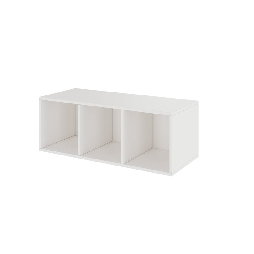 PRO Scaffale di configurazione | 1 OH, 800 - 1600 x 370 mm, corpo incollato, bianco