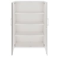 PRO Flügeltürenschrank | 4 OH, 800 - 1200 x 1510 mm, Soft-Close, Weiß