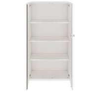 PRO Flügeltürenschrank | 4 OH, 800 - 1200 x 1510 mm, Soft-Close, Weiß