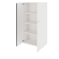 PRO Flügeltürenschrank | 4 OH, 800 - 1200 x 1510 mm, Soft-Close, Weiß