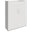 PRO Garderobenschrank | 4 OH, 1200 x 1510 mm, mit Regal, Soft-Close, Graphit / Weiss