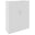 PRO Garderobenschrank | 4 OH, 1200 x 1510 mm, mit Regal, Soft-Close, Grau