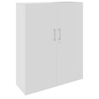 PRO Garderobenschrank | 4 OH, 1200 x 1510 mm, mit Regal, Soft-Close, Grau