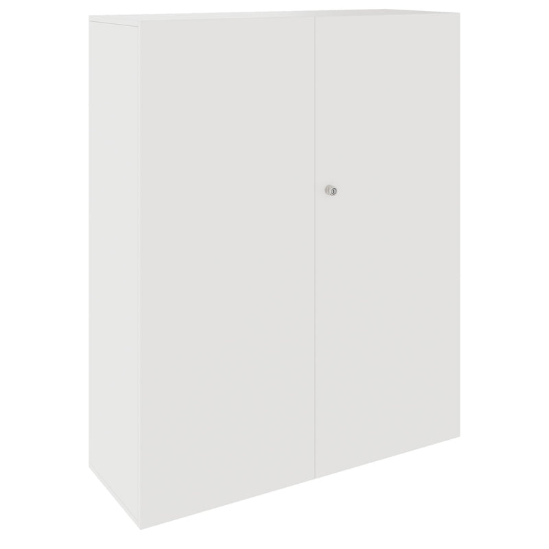PRO Gabinetto di Cloakroom | 4 OH, 1200 x 1510 mm, con scaffale, chiusura morbida, bianco - 1 Main Image