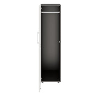 PRO Armoire de vestiaire | 4 oh, 400 - 600 x 1510 mm, soft -close, graphite / blanc