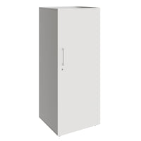 PRO Armoire de vestiaire | 4 oh, 400 - 600 x 1510 mm, soft -close, graphite / blanc