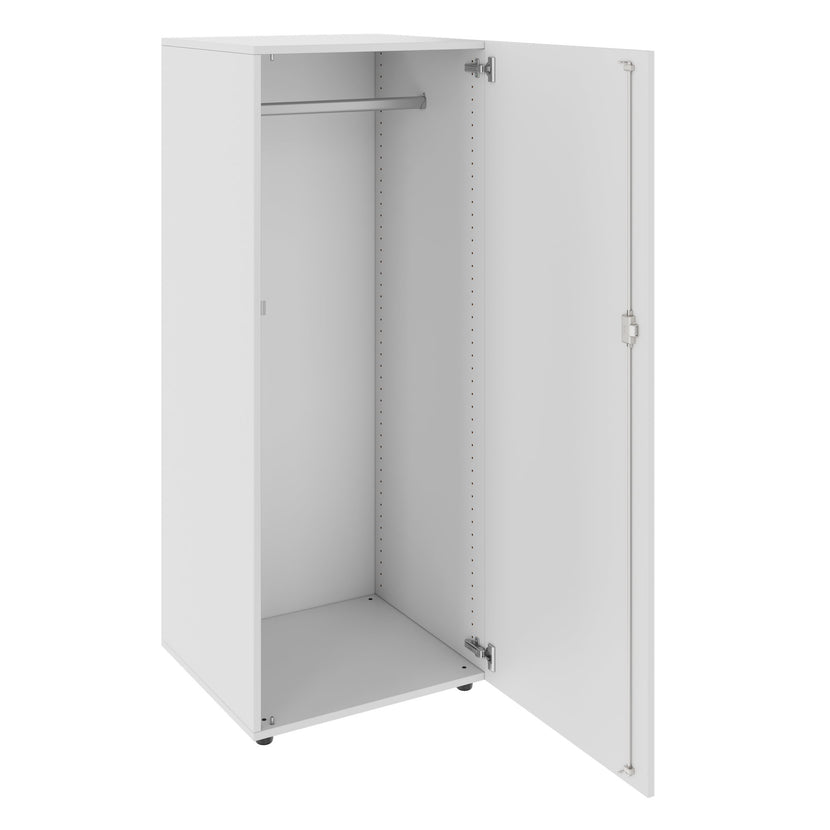 PRO Gabinetto di Cloakroom | 4 OH, 400 - 600 x 1510 mm, morbido, grigio