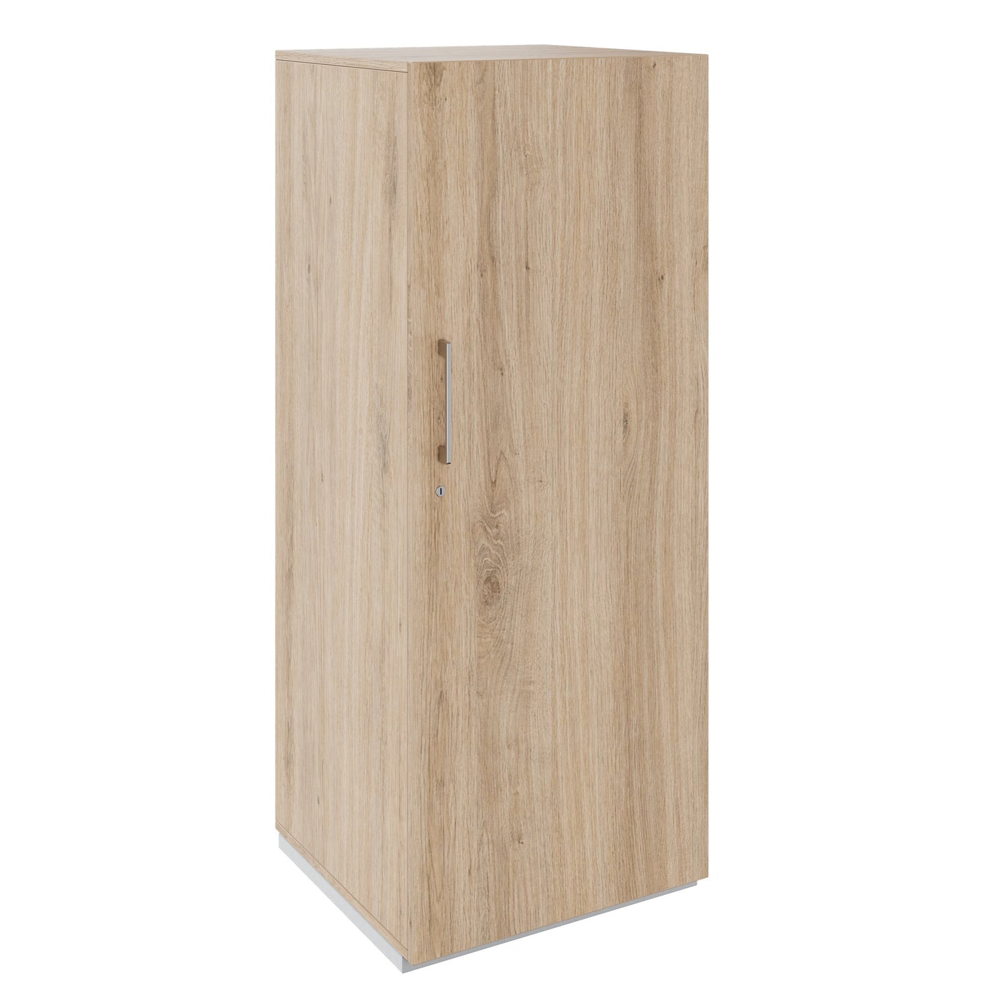 PRO Armoire de vestiaire | 4 oh, 400 - 600 x 1510 mm, en chêne naturel et en chêne naturel