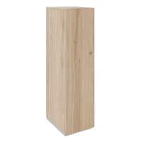 PRO Armoire de vestiaire | 4 oh, 400 - 600 x 1510 mm, en chêne naturel et en chêne naturel