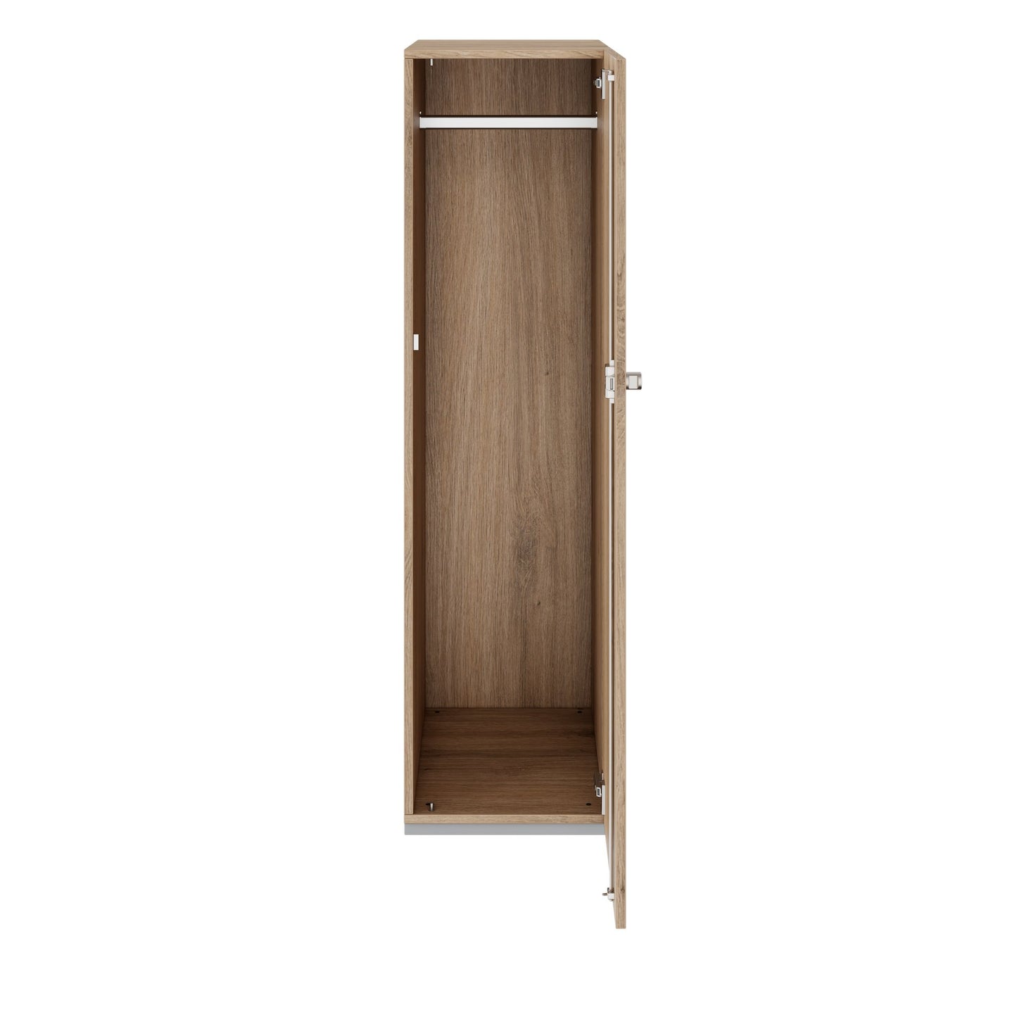 PRO Armoire de vestiaire | 4 oh, 400 - 600 x 1510 mm, en chêne naturel et en chêne naturel