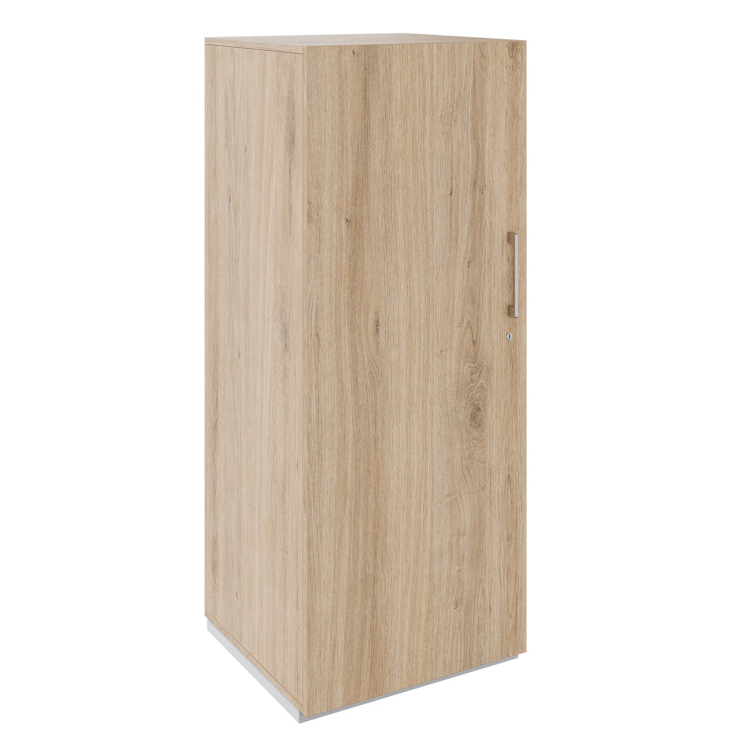 PRO Armoire de vestiaire | 4 oh, 400 - 600 x 1510 mm, en chêne naturel et en chêne naturel