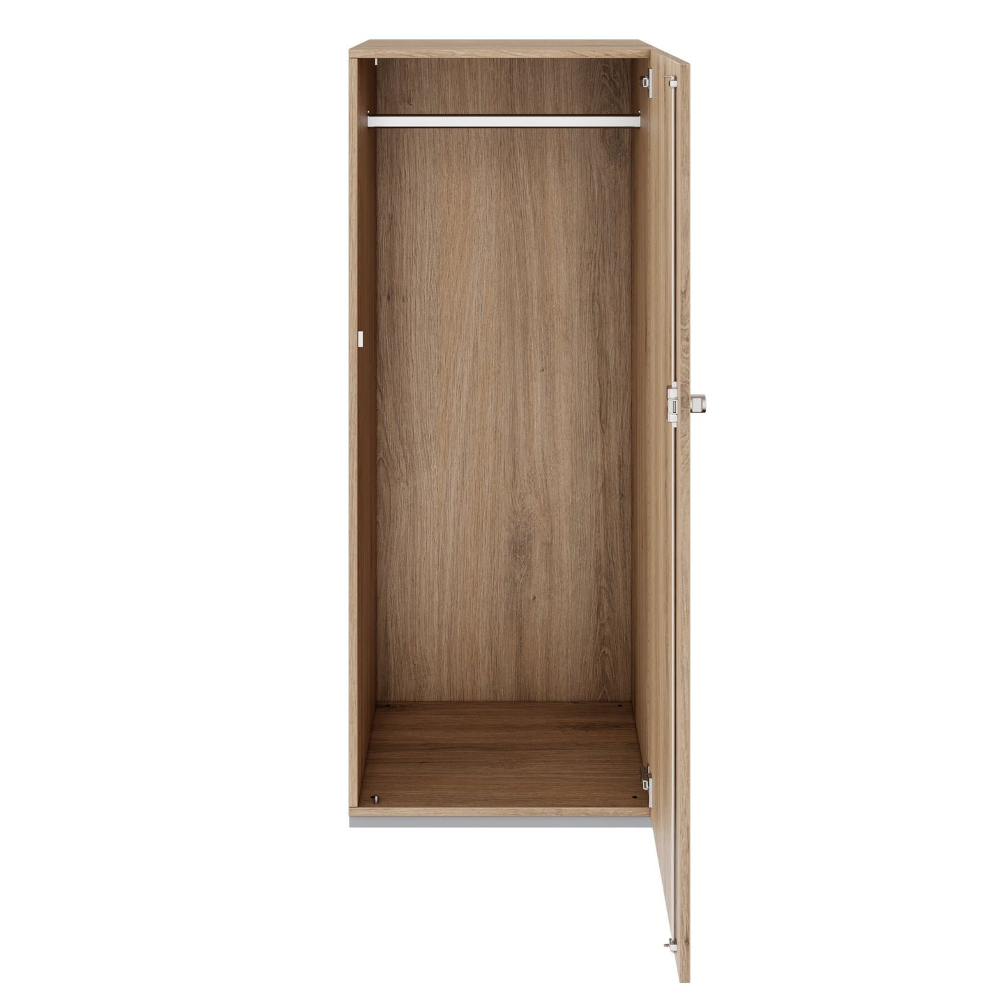 PRO Armoire de vestiaire | 4 oh, 400 - 600 x 1510 mm, en chêne naturel et en chêne naturel