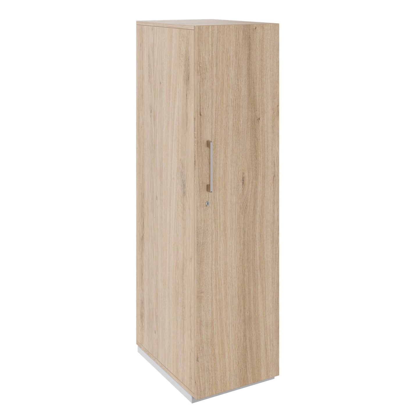 PRO Armoire de vestiaire | 4 oh, 400 - 600 x 1510 mm, en chêne naturel et en chêne naturel