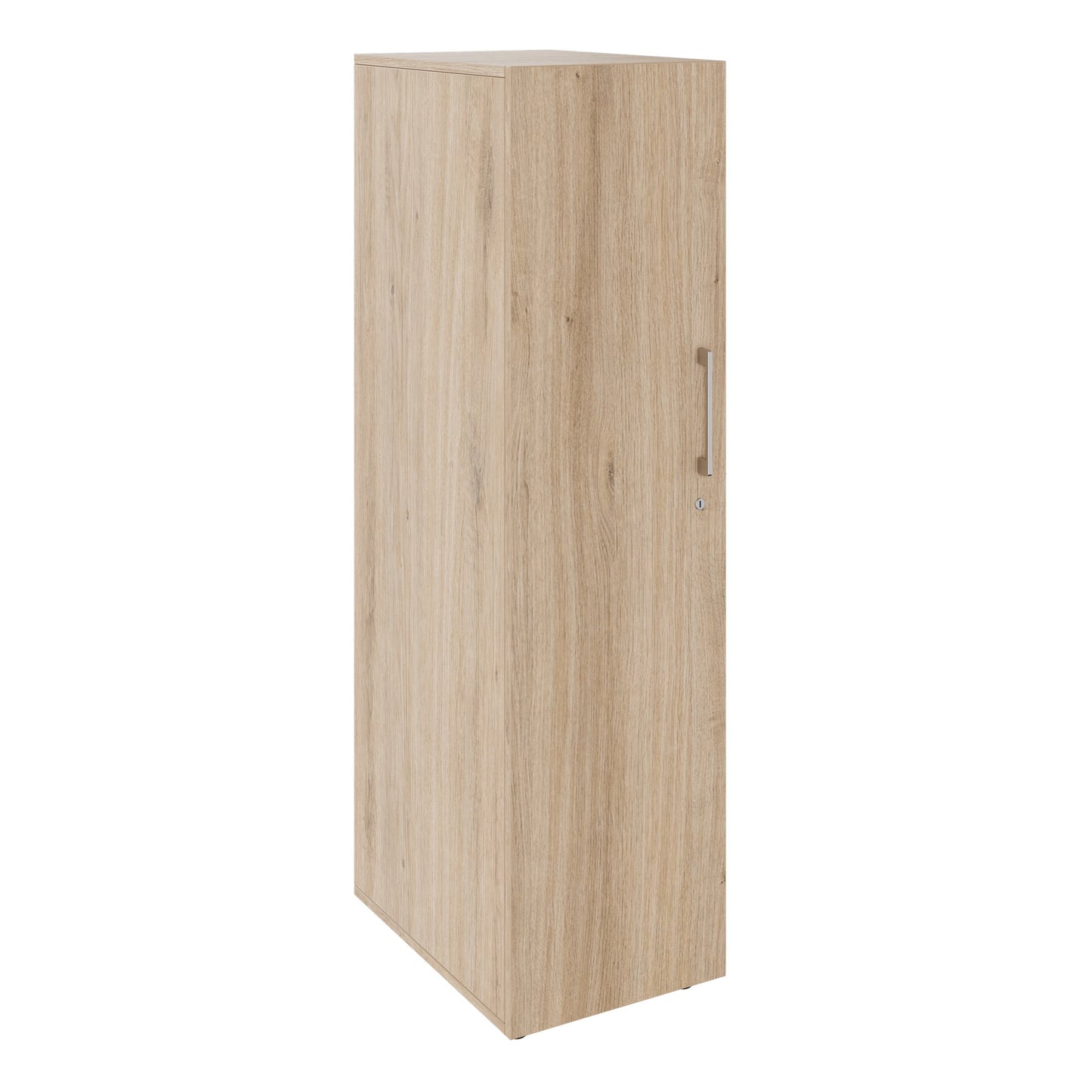 PRO Armoire de vestiaire | 4 oh, 400 - 600 x 1510 mm, en chêne naturel et en chêne naturel