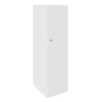 PRO Gabinetto di Cloakroom | 4 OH, 400 - 600 x 1510 mm, morbido, bianco