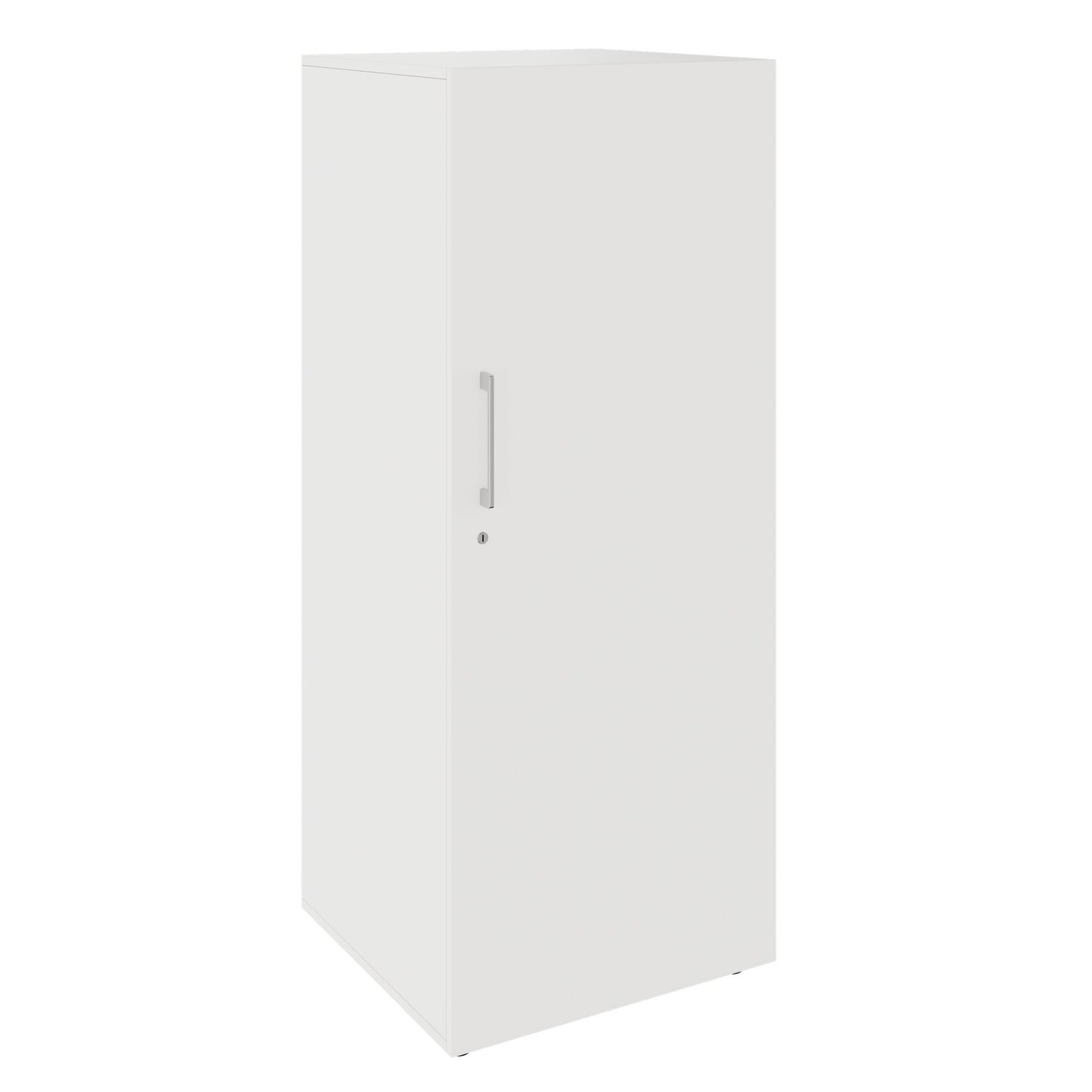 PRO Gabinetto di Cloakroom | 4 OH, 400 - 600 x 1510 mm, morbido, bianco