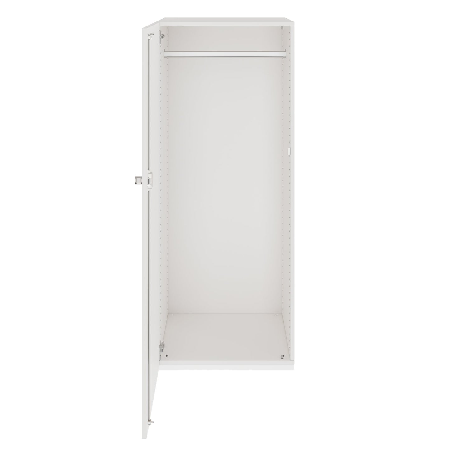 PRO Gabinetto di Cloakroom | 4 OH, 400 - 600 x 1510 mm, morbido, bianco