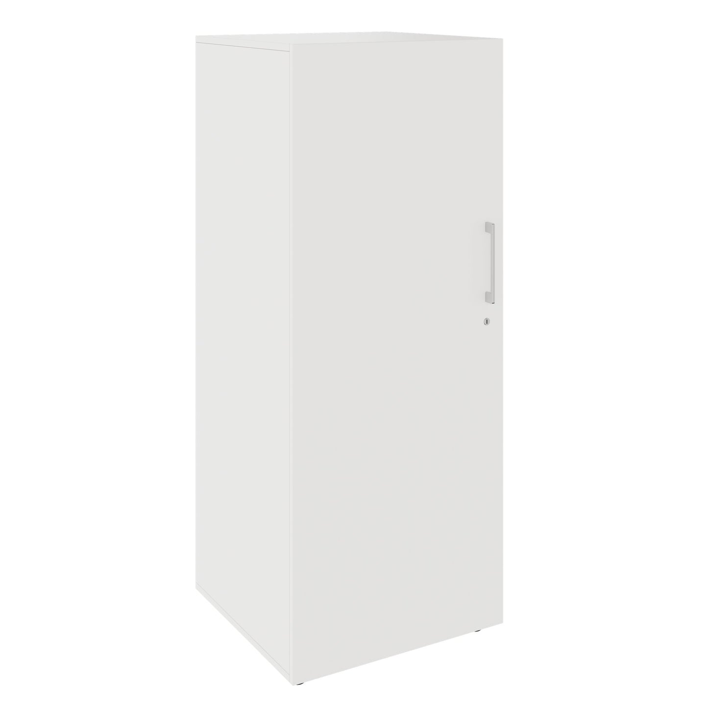 PRO Gabinetto di Cloakroom | 4 OH, 400 - 600 x 1510 mm, morbido, bianco