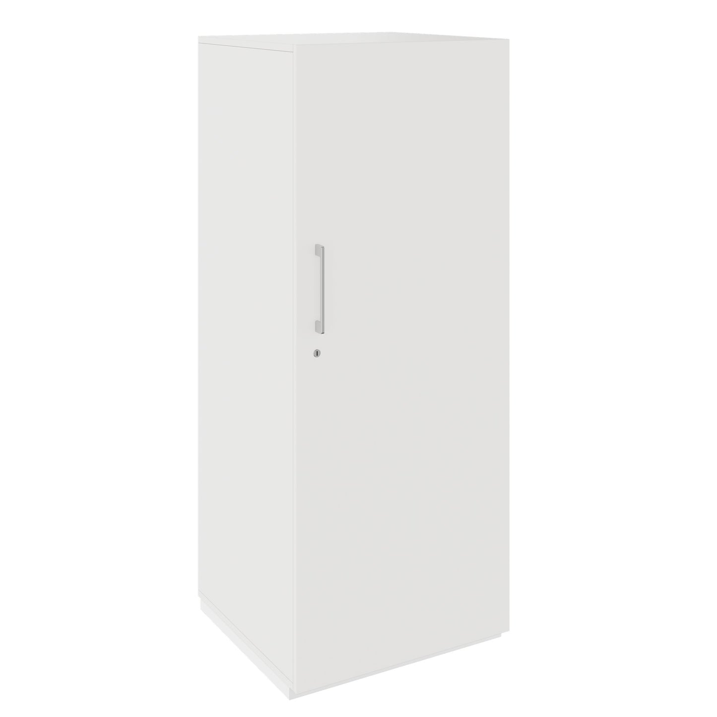 PRO Gabinetto di Cloakroom | 4 OH, 400 - 600 x 1510 mm, morbido, bianco