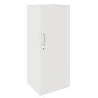 PRO Gabinetto di Cloakroom | 4 OH, 400 - 600 x 1510 mm, morbido, bianco