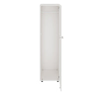 PRO Gabinetto di Cloakroom | 4 OH, 400 - 600 x 1510 mm, morbido, bianco