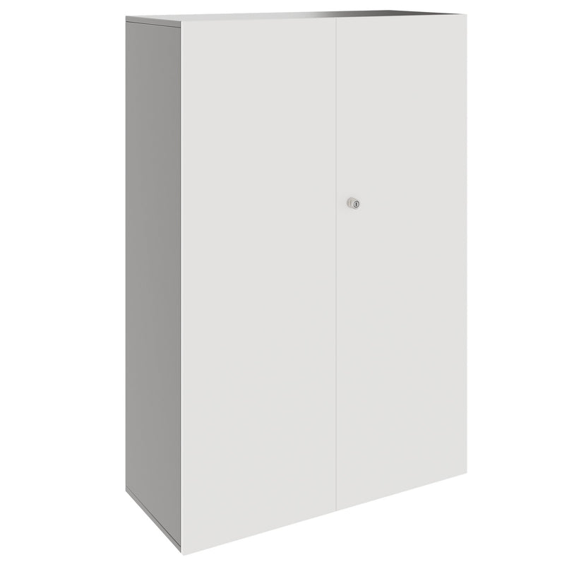 PRO Gabinetto di Cloakroom | 4 OH, 800 - 1000 x 1510 mm, morbido -close, grafite / bianco