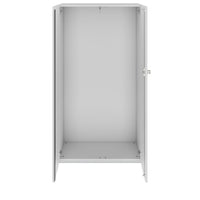 PRO Gabinetto di Cloakroom | 4 OH, 800 - 1000 x 1510 mm, morbido, grigio