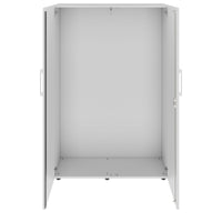 PRO Gabinetto di Cloakroom | 4 OH, 800 - 1000 x 1510 mm, morbido, grigio