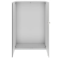 PRO Gabinetto di Cloakroom | 4 OH, 800 - 1000 x 1510 mm, morbido, grigio